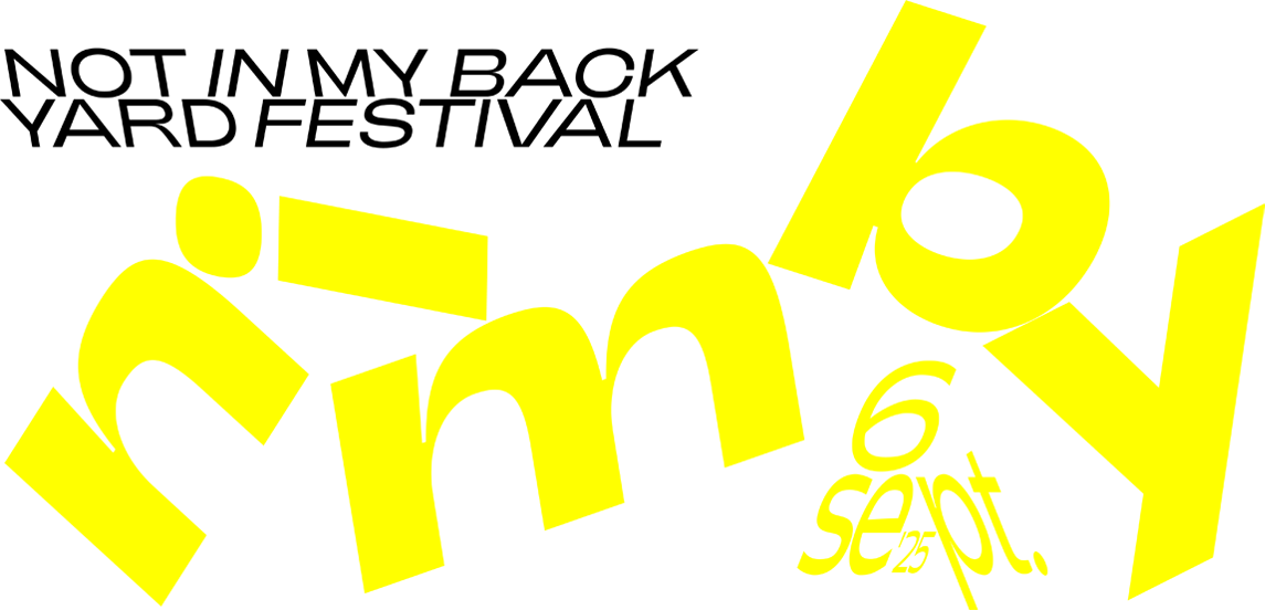 NotInMyBackyard Festival Logo